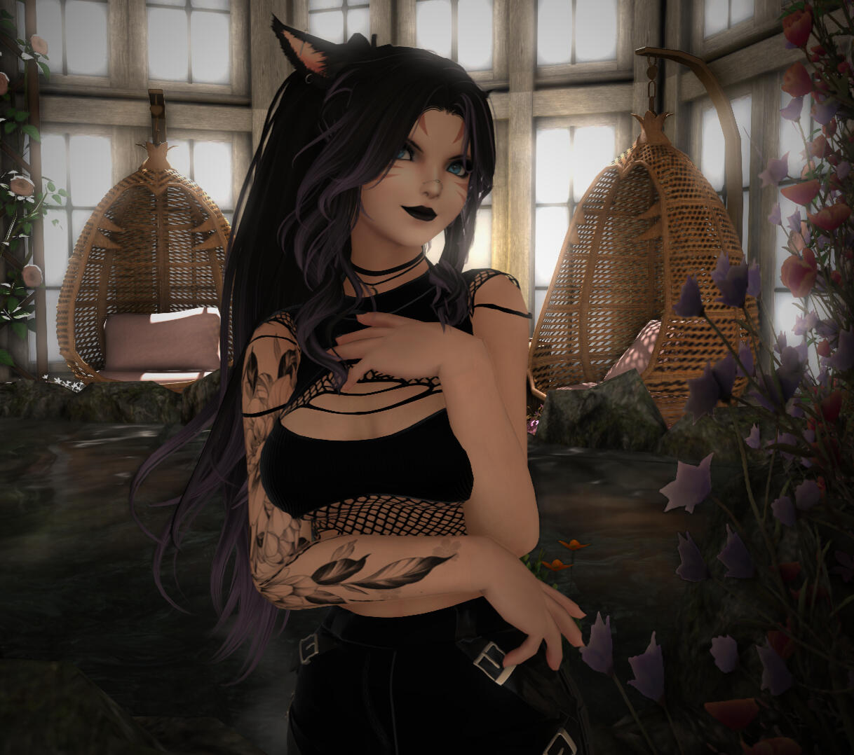 My besties house is too cute!